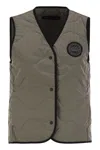 CANADA GOOSE CANADA GOOSE ANNEX LINER - VEST WITH BLACK BADGE