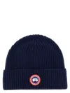 Canada Goose Rib Toque Hat In Blue