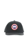 Canada Goose Arctic Disc Baseball Cap In Black