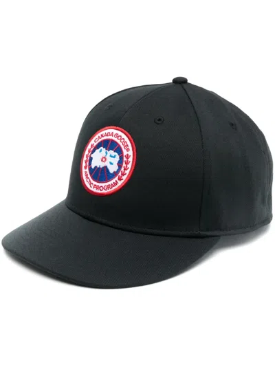 Canada Goose Arctic Disc Baseball Cap In Black