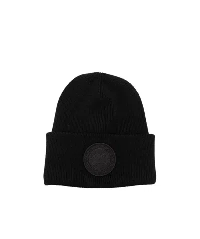 CANADA GOOSE LOGO-PATCH HAT