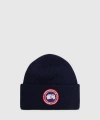 Canada Goose Arctic Disc Toque Beanie In Navy Heather