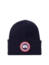 Canada Goose Logo-patch Knitted Beanie