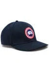 Canada Goose Arctic Logo-appliqué Twill Cap In Navy
