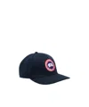Canada Goose Cappello Da Baseball Con Patch Logo In Black