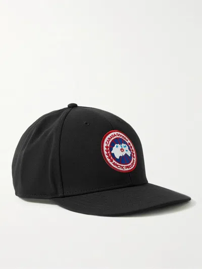 Canada Goose Cappello Da Baseball Con Patch Logo In Black