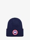 Canada Goose Arctic Disc Wool Beanie In Blue
