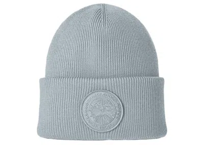 Pre-owned Canada Goose Arctic Toque Garment Dye Beanie In Dawn Blue