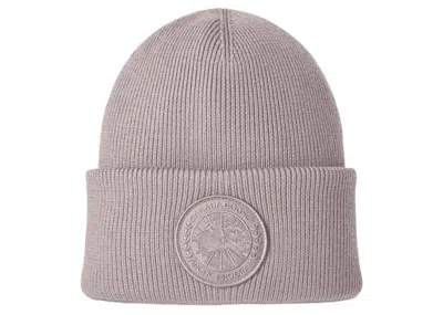 Pre-owned Canada Goose Arctic Toque Garment Dye Beanie In Lucent Rose In Pink