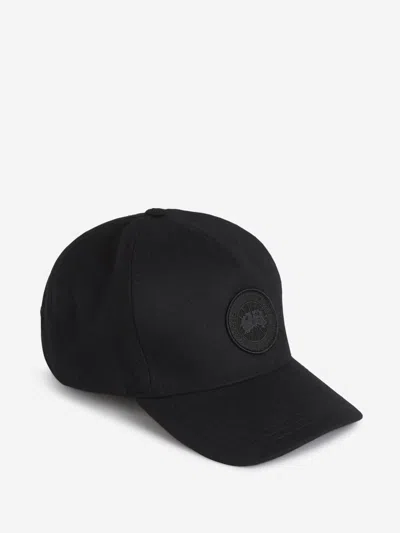 Canada Goose Arctic Wool Logo Cap In Logo Patch On The Front