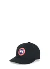 Canada Goose Arctic Disc Baseball Cap In Black