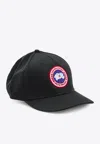 Canada Goose Cappello Da Baseball Con Patch Logo In Black