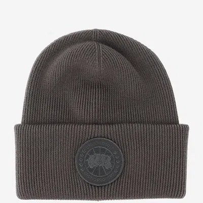 Canada Goose Artic Tosque Wool Beanie In Brown