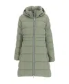 Canada Goose Aurora Hooded Parka Coat In Green