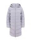 Canada Goose Aurora Parka Down Jacket In Moonstone Grey