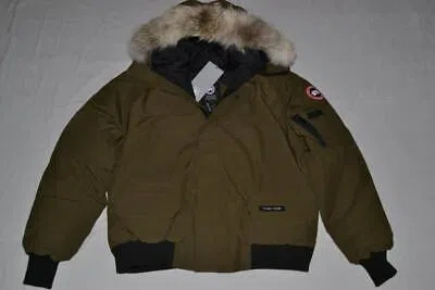Pre-owned Canada Goose Authentic  Men's Chilliwack Bomber Jacket Military Green All Sizes