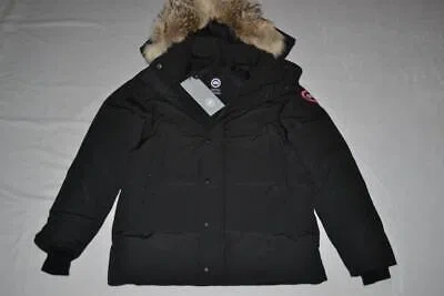 Pre-owned Canada Goose Authentic  Men's Wyndham Down Parka Black All Sizes Brand