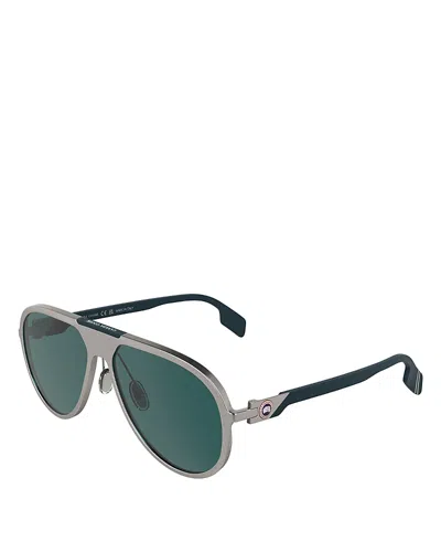 CANADA GOOSE AVIATOR SUNGLASSES, 60MM