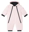 Canada Goose Baby Lamb Down Snowsuit In Pink