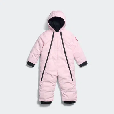 Canada Goose Baby Lamb Snowsuit In Pink