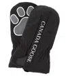Canada Goose Baby Down Mittens In Black