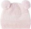 Canada Goose Baby Pink Double Pom Beanie In Pink