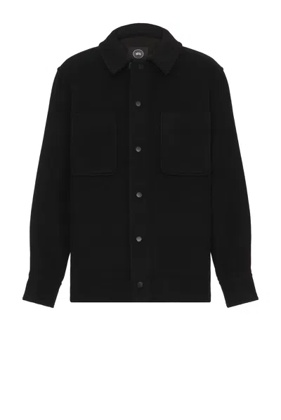 Canada Goose Balas Shirt Jacket In Black