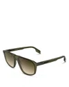 Canada Goose Barrel Hinge Evolution Flat Top Sunglasses, 58mm In Green