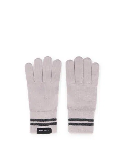 Canada Goose "barrier" Gloves In Pink
