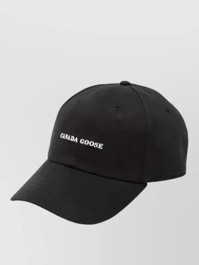 Canada Goose Baseball Cap Curved Brim Eyelet Vents