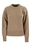 Canada Goose Baysville Wool Crewneck Sweater In Camel