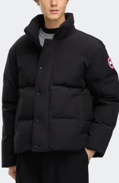 Canada Goose Bayview 625 Fill Power Down Jacket In Black