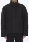 Canada Goose Bayview Down Zip-up Parka In Black