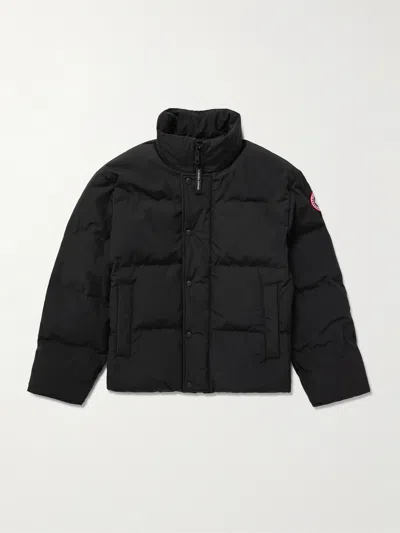 Canada Goose Bayview 625 Fill Power Down Jacket In Black