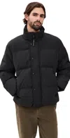 Canada Goose Logo-patch Padded Jacket In Black