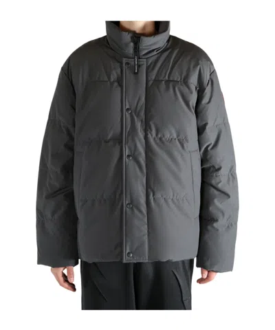 Canada Goose Bayview Parka In Gray