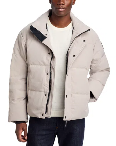Canada Goose Bayview Parka Jacket In Neutral