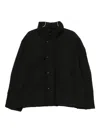 Canada Goose Bayview Logo Patch Down Jacket In Black