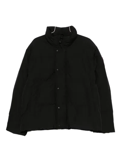 Canada Goose Bayview Quilted Parka Coat In Black