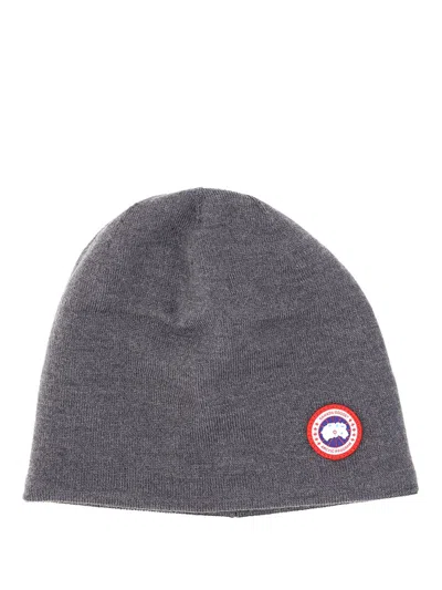 Canada Goose Beanie In Grey