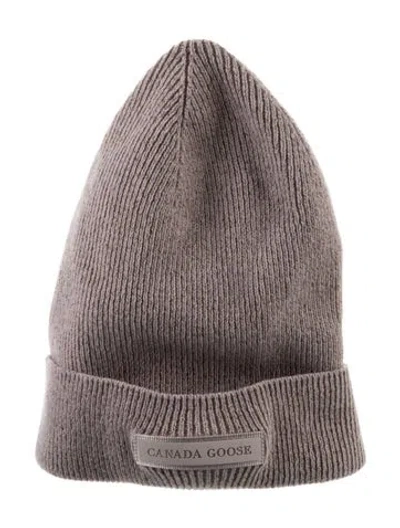 Pre-owned Canada Goose Beanie  W/tags In Purple