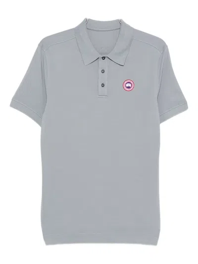 Canada Goose Beckley Polo Shirt In Gray