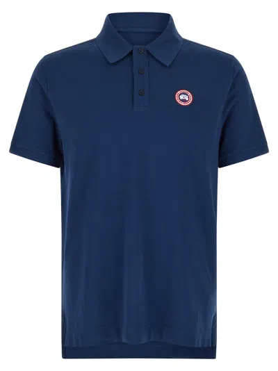 Canada Goose Beckley Polo Shirt In Navy