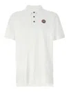 Canada Goose White Short-sleeve Polo Shirt With Traditional Collar In White