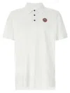 Canada Goose White Short-sleeve Polo Shirt With Traditional Collar In White