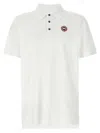 Canada Goose White Short-sleeve Polo Shirt With Traditional Collar In White