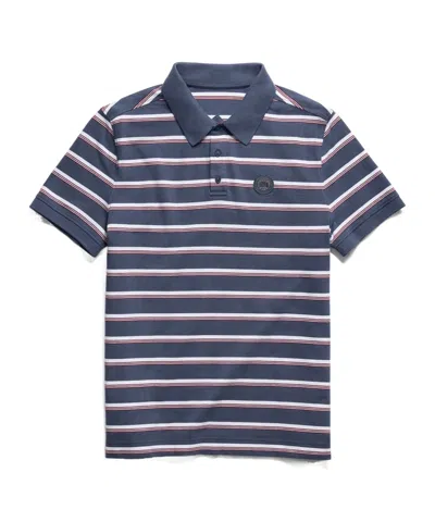 Canada Goose Beckley Striped Polo Tonal Disc In Purple