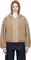 Canada Goose Alberni Reversible Bomber Jacket Desert Sand In Green