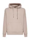 Canada Goose Men Taupe Drawstring Hood Long Sleeves Front Pouch Pocket