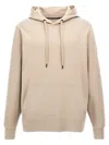 Canada Goose Huron Patch-logo Hoodie In Beige